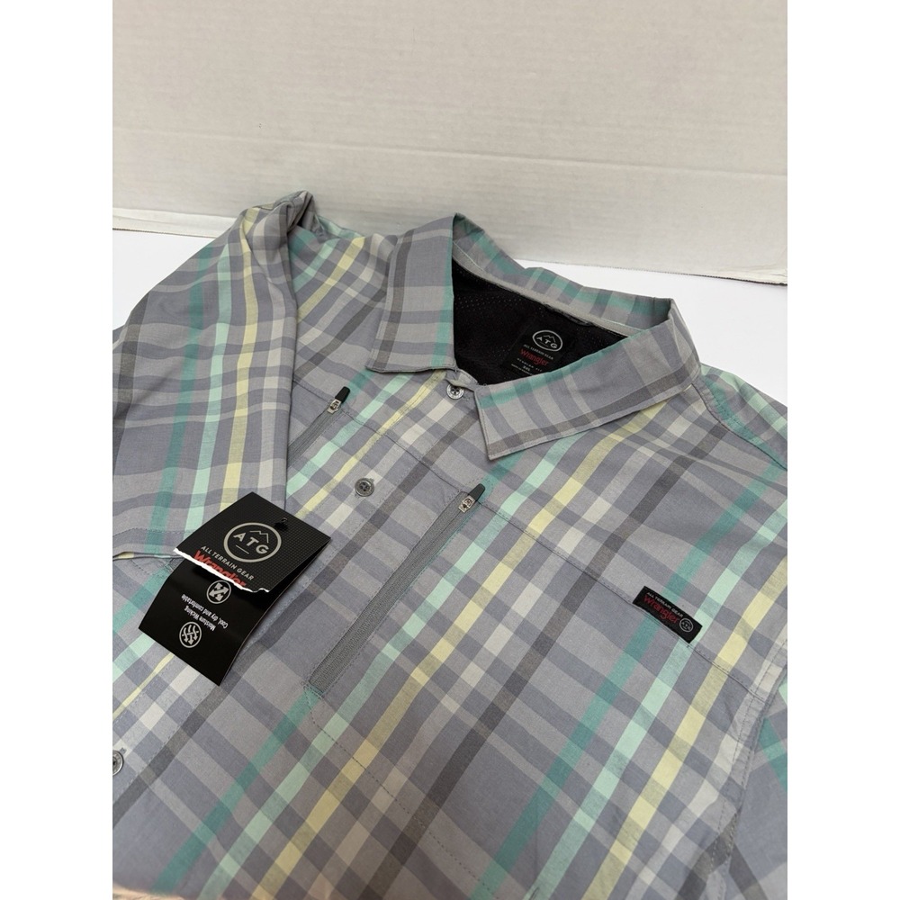 Wrangler NWT All Terrain Gear ATG Horizon Short Sleeve Shirt Size 3XL Vented